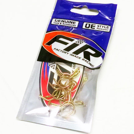 Hose Clamp / Clip ID: 10mm Pack 10, ID Range 10mm -12.5mm