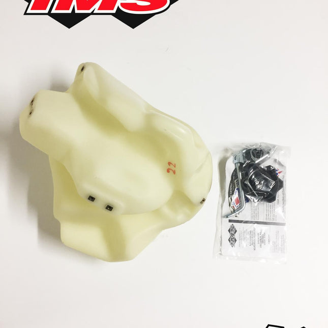 IMS Fuel Tank 2.4 gal Natural Screw Cap, Kawasaki KX80 1991-2013, 113134-N2