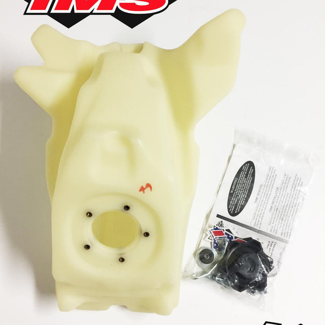 IMS Fuel Tank 2.6 gal Natural Screw Cap, Suzuki RMZ450 2008-2017, 115529-N2