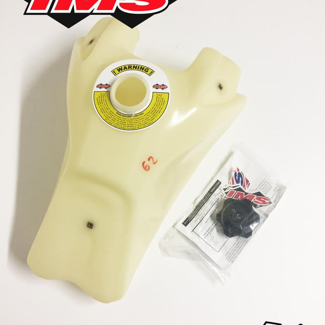 IMS Fuel Tank 3.7 gal Natural Screw Cap, Honda TRX450R 2008-2015, 122231-N2