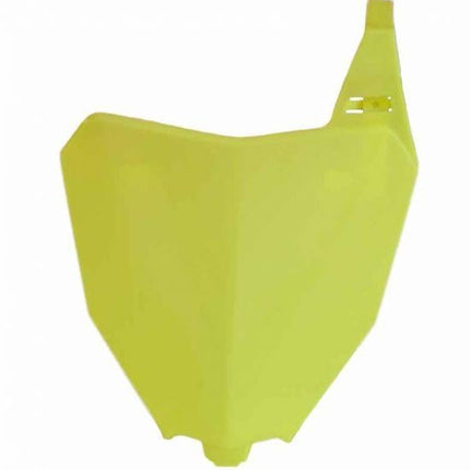 Front Plate CRF450 R/rx 19-20, Neon Yellow Rtech R-TBCRFGF0019