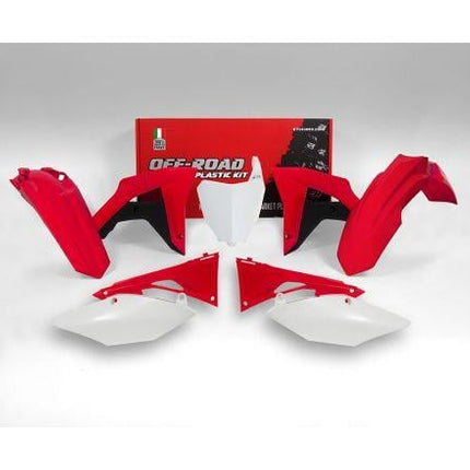 Plastic Kit 6PC OEM CRF250RX 19-21, CRF450RX 19-20, OEM Rtech R-KITCRF-OEM-601