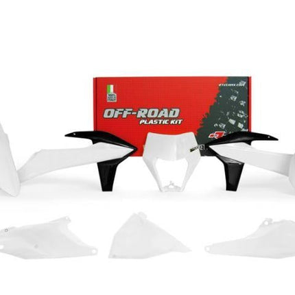 Plastic KIT/6 2020-23 Exc/exc-f Wh/wh/bk, Rtech R-KITKTM-BN2-520, Erzbergrodeo