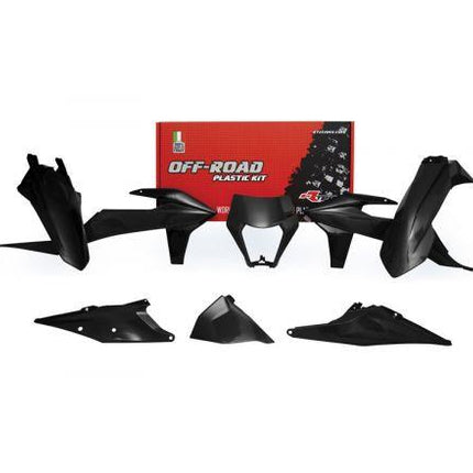 Plastic KIT/6 2020-23 Exc/exc-f Black, Rtech R-KITKTM-NR0-520