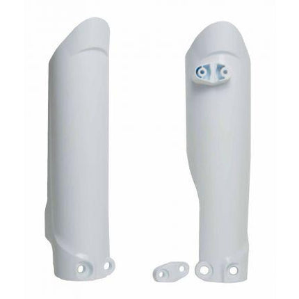 Lower Fork Guards 19-25 KTM SX65, TC65 19-25, White, Rtech R-PSKTMBN1965