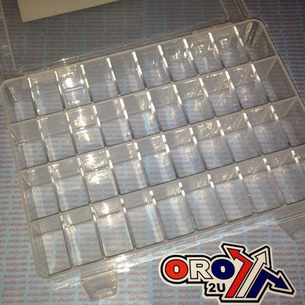 Plastic Storage Box 40 Sections, Tub Tray Organiser Organizer, Jet Main Pilot Carb Fuel
