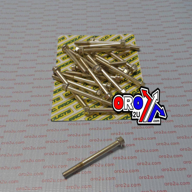 M6 x 60mm FLANGE BOLT, PACK OF 20, 8mm HEX