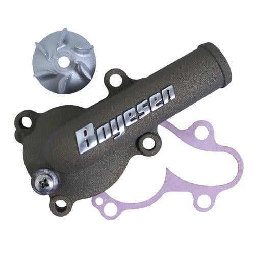 Water Pump Cover 2019-23 KX 450 F, Supercooler Boyesen WPK-18CM, Magnesium