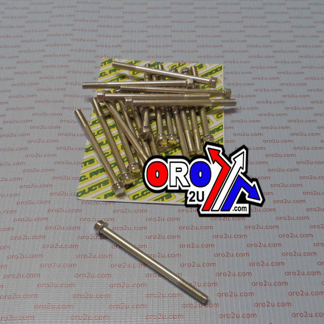 M6 x 80mm Flange Bolt, Pack Of 20