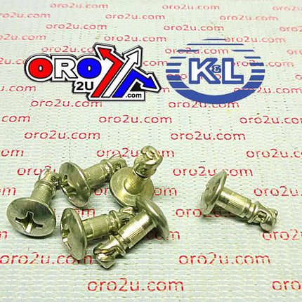 Phillips Head Fastener (6PK), Dzus, 33-9748, Tools Road