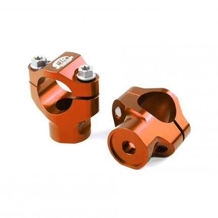 28.6 Bar Mounts KTM Husq, ASBRK-22 Orange, 79001039136 0032100356S 79001038000