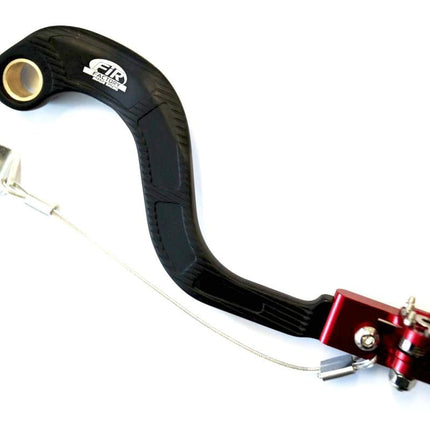 Brake Pedal CR 125 R Honda Bk/rd, FIR ASB-127F, FIR Brand