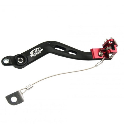 Brake Pedal Beta 2010-2019 Bk/rd, FIR Brand, ASB-151F, 20360018000