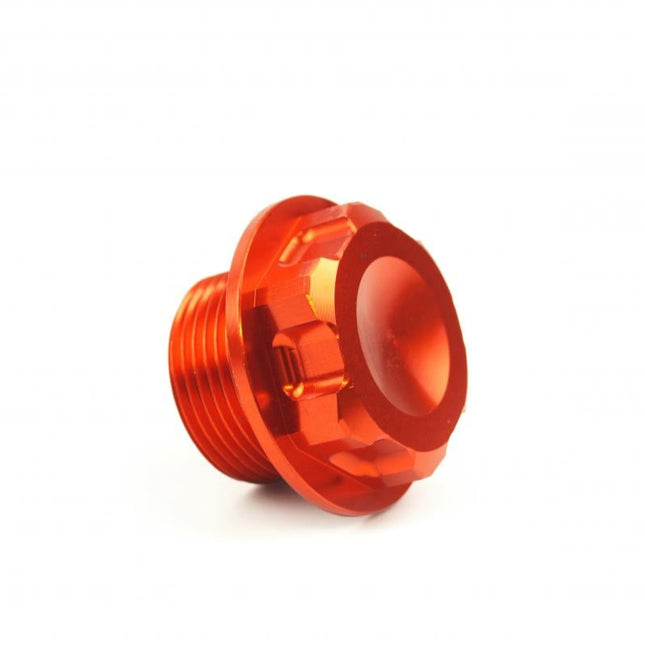 KTM Husq Front Spindle Bolt / Nut, FIR ASAXN-02, Alloy Orange, 54809082000