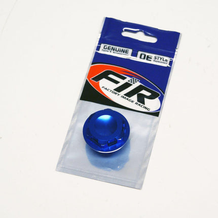 KTM Husq Front Spindle Bolt / Nut, FIR ASAXN-02, Alloy Blue, 54809082000