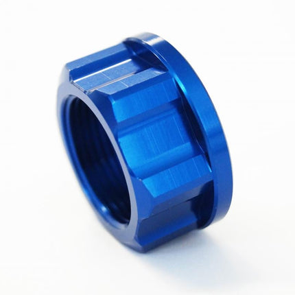 KTM Husq Rear Spindle Nut, FIR ASAXN-03, Alloy Blue, 61010086000