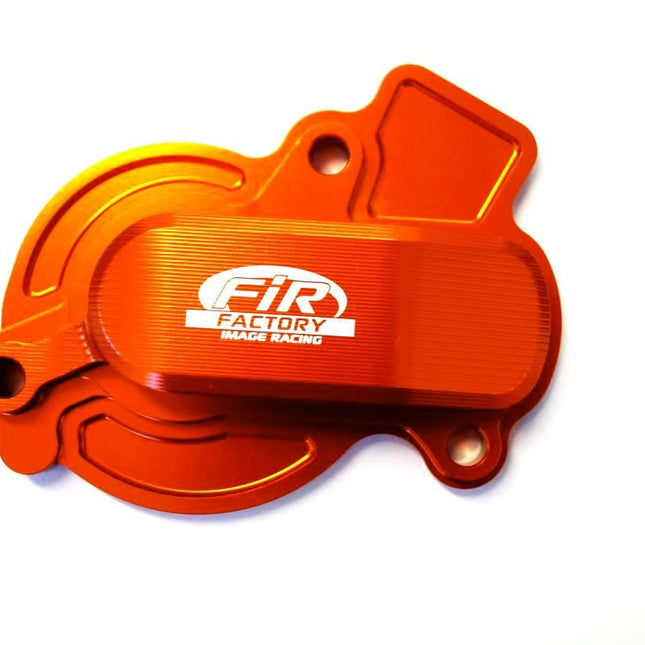 Water Pump Cover 16-18 Sx-f 450 KTM, FIR ASWPC-01, Billet Alloy Orange, 79435052000 OEM Fitment