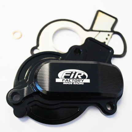 Water Pump Cover 16-18 Sx-f 450 KTM, FIR ASWPC-01, Billet Alloy Black, 79435052000 OEM Fitment
