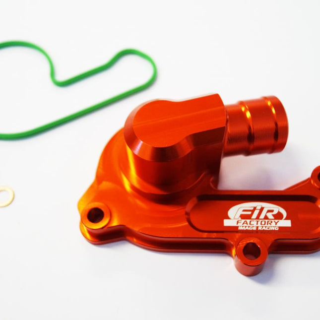 Water Pump Cover 16-19 Sx-f 250 KTM, FIR ASWPC-02, Billet Alloy Orange, 79235052000 OEM Fitment