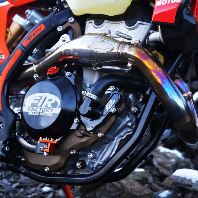 Water Pump Cover 16-19 Sx-f 250 KTM, FIR ASWPC-02, Billet Alloy Black, 79235052000 OEM Fitment