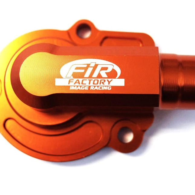 Water Pump Cover 16-18 SX125 KTM, FIR ASWPC-03, Billet Alloy Orange, 50435052000 OEM Fitment