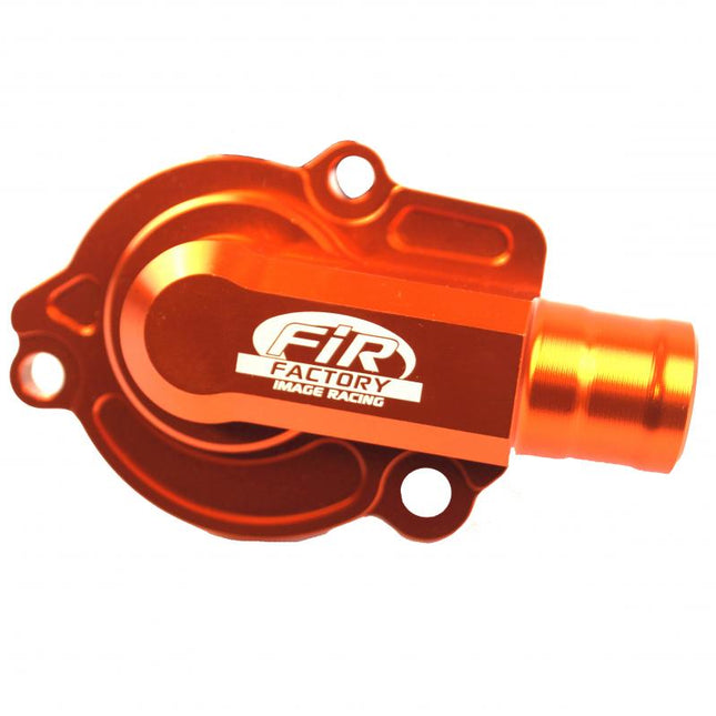 Water Pump Cover 16-18 SX125 KTM, FIR ASWPC-03, Billet Alloy Orange, 50435052000 OEM Fitment