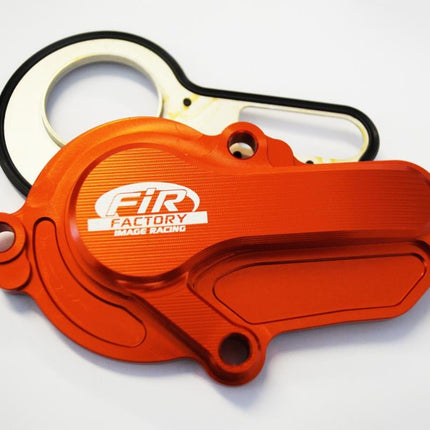 Water Pump Cover 18-20 KTM 85 Sx, FIR ASWPC-04, Billet Alloy Orange, 47235052000 OEM Fitment