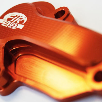 Water Pump Cover 18-20 KTM 85 Sx, FIR ASWPC-04, Billet Alloy Orange, 47235052000 OEM Fitment