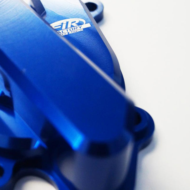 Water Pump Cover 14-19 Sherco, FIR ASWPC-17, Billet Alloy Blue, Standard Water Pump Cover