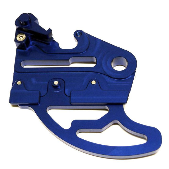 KTM Husq Rear Disc Guard 17-21, FIR ASRDG-02, Blue, W/caliper Mount, 79613975044