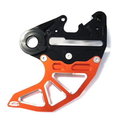 KTM Husq Rear Disc Guard -16, FIR ASRDG-03, Orange, W/caliper Mount, 79613975044