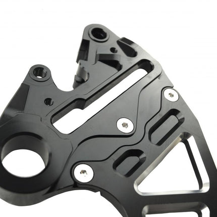 KTM Husq Rear Disc Guard, FIR ASRDG-04, Black, W/caliper Mount, 78913975144