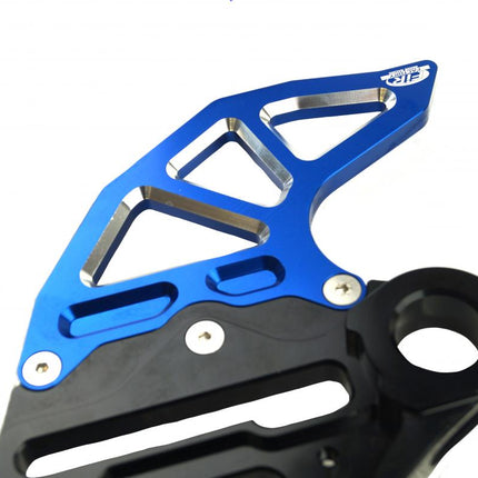 KTM Husq Rear Disc Guard, FIR ASRDG-04, Blue, W/caliper Mount, 78913975144