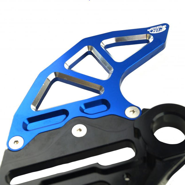 KTM Husq Rear Disc Guard, FIR ASRDG-04, Blue, W/caliper Mount, 78913975144