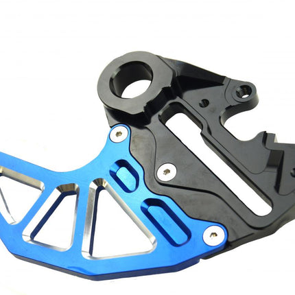 KTM Husq Rear Disc Guard, FIR ASRDG-04, Blue, W/caliper Mount, 78913975144