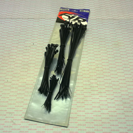 Nylon Cable Zip Tie - 100 Set, 100/160/200/300mm - 25 Of Each