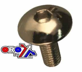 Chrome Allen Oval Head 5x13 PACK/25, Yamaha 4mm Key 33-7865, Road Tools