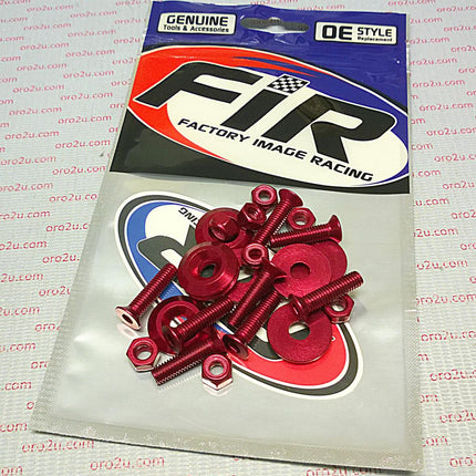 Bolt Set Alloy Set 8 Red