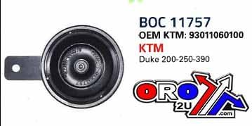 Horn KTM 125-390 Duke, Dze Boc 11757-0111757 93011060100