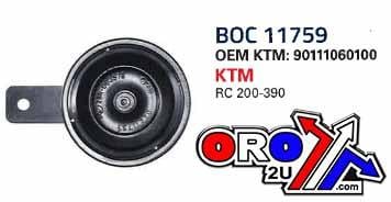 Horn KTM 125-200, Dze Boc 11759-01 11759, 90111060100