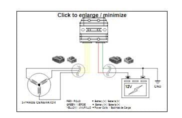 Regulator 12V / 50A 5 Wire Univeral, Dze 02449-04 Reg 2449 Mosfet Tree Phase