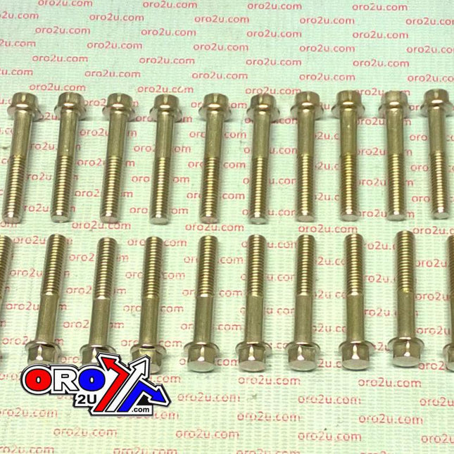 M8 x 45mm FLANGE BOLT, PACK OF 20, 10mm HEX