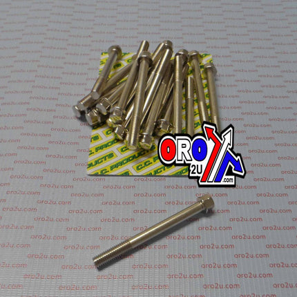 M8 x 80mm FLANGE BOLT, PACK OF 20, 10mm HEX