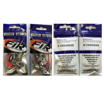 GR5 KTM Rad Guards Fixs PK8 Titanium, Sx Exc Sxf Excf 16-2020
