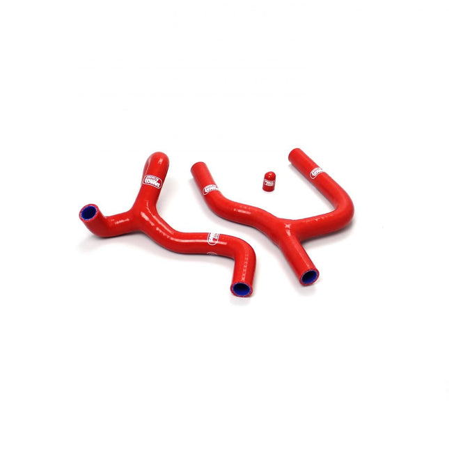 Coolant Hose 3 Piece Kit Red 11-19 Beta 350 390 400 430 450 480 520 Thermo Bypass Samco BET-6-RD