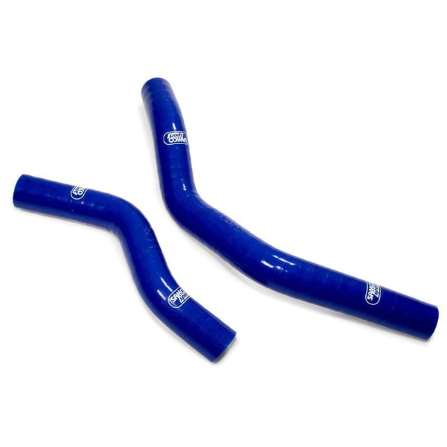 Coolant Hose 2 Piece Kit Blue 18-26 Yamaha 65 YZ Samco Sport YAM-89-BU