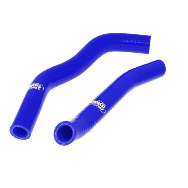 Coolant Hose 2 Piece Kit Blue 97-18 Yamaha 85 YZ Samco Sport YAM-22-BU
