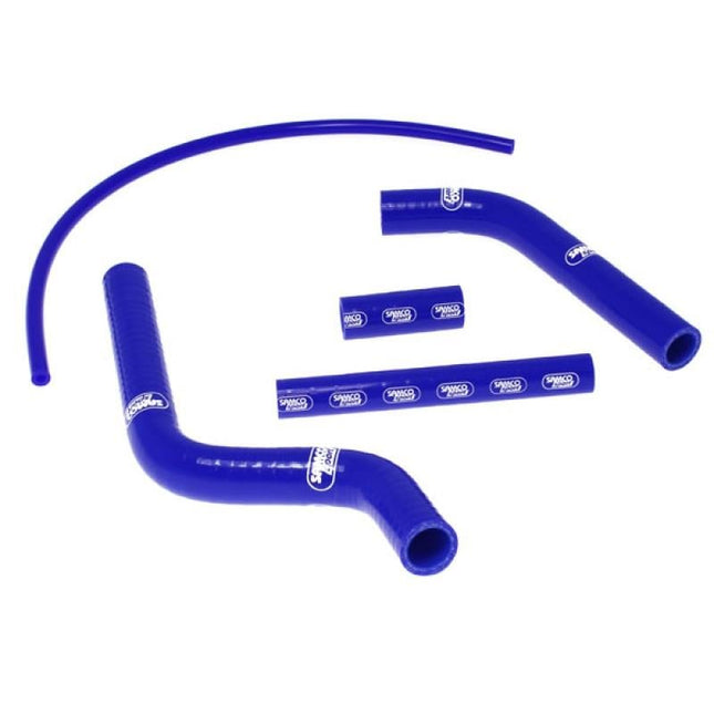 Coolant Hose 5 Piece Kit Blue 96-01 Yamaha 125 YZ Samco Sport YAM-30-BU