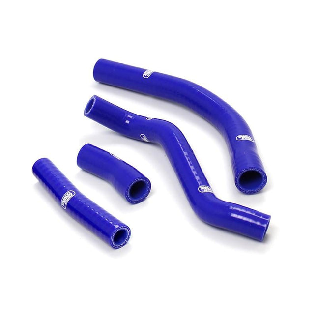Coolant Hose 4 Piece Kit Blue 14-17 Yamaha 450 YZ F OEM Design Samco Sport YAM-61-BU