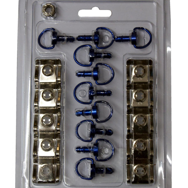 Quick Mount Clips Blue 10pcs 121411305
